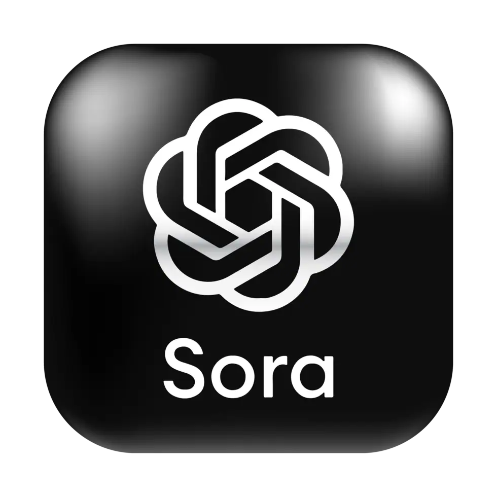 Sora logo illustration representing cloud-based AI data management and digital asset transfer.